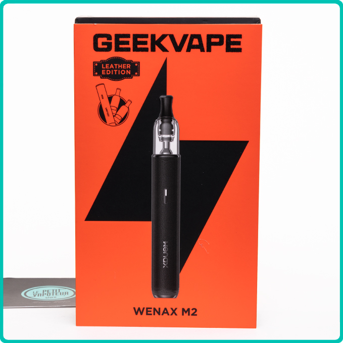 Packaging Pod Wenax M2 Leaher Edition Geekvape